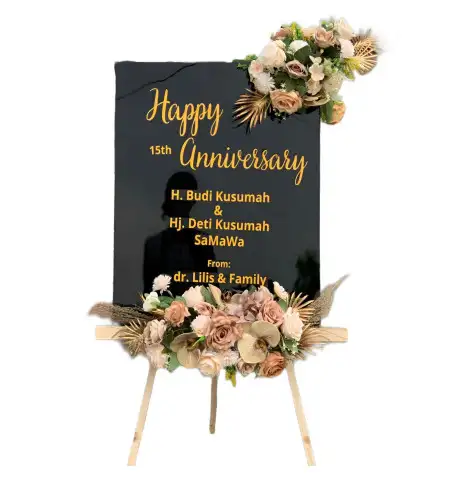 Papan Bunga Akrilik Jurangmangu Barat